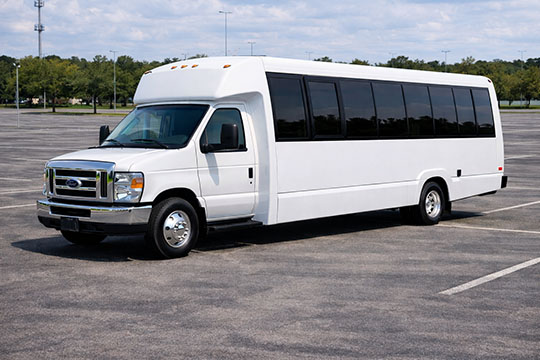 25-passenger minibus available for charter in Allentown, PA