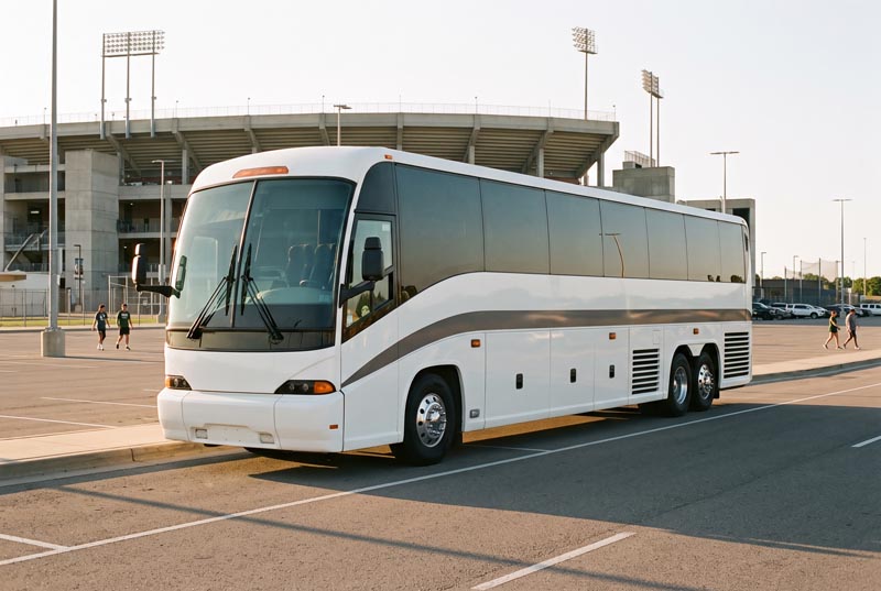Sports Team Charter Bus Rentals in Allentown, PA